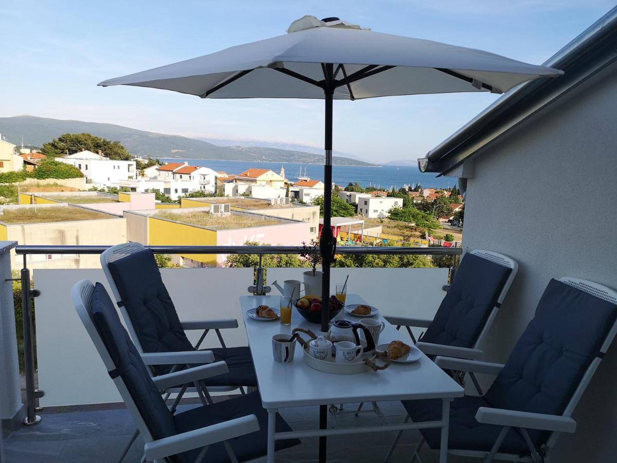 Apartman The View Krk Krk Town Eksteriør bilde